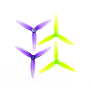 T3.5x2.5x3 Tri-Blade 3.5" Prop with 2mm Shaft 4 Pack - Let's Fly RC Edition
