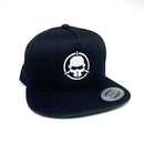 Rotor Riot Black 5 Panel Snapback Hat