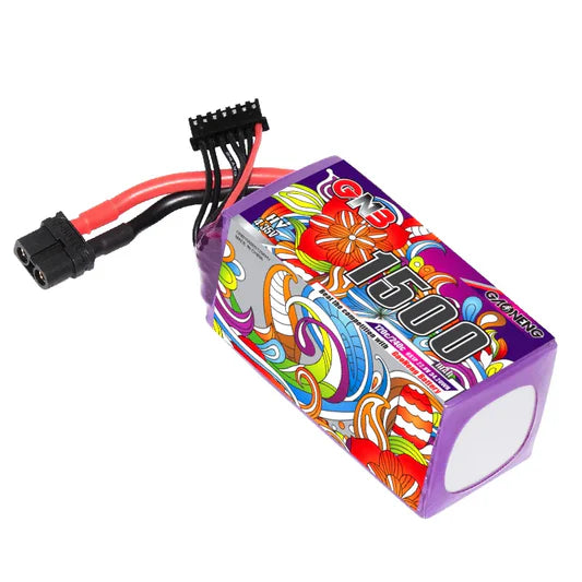 GNB 6S 1500mAh HV Battery with XT60 Connector – Rotor Riot