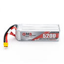6S 5200mAh 110C LiPo Battery with XT60 Connector