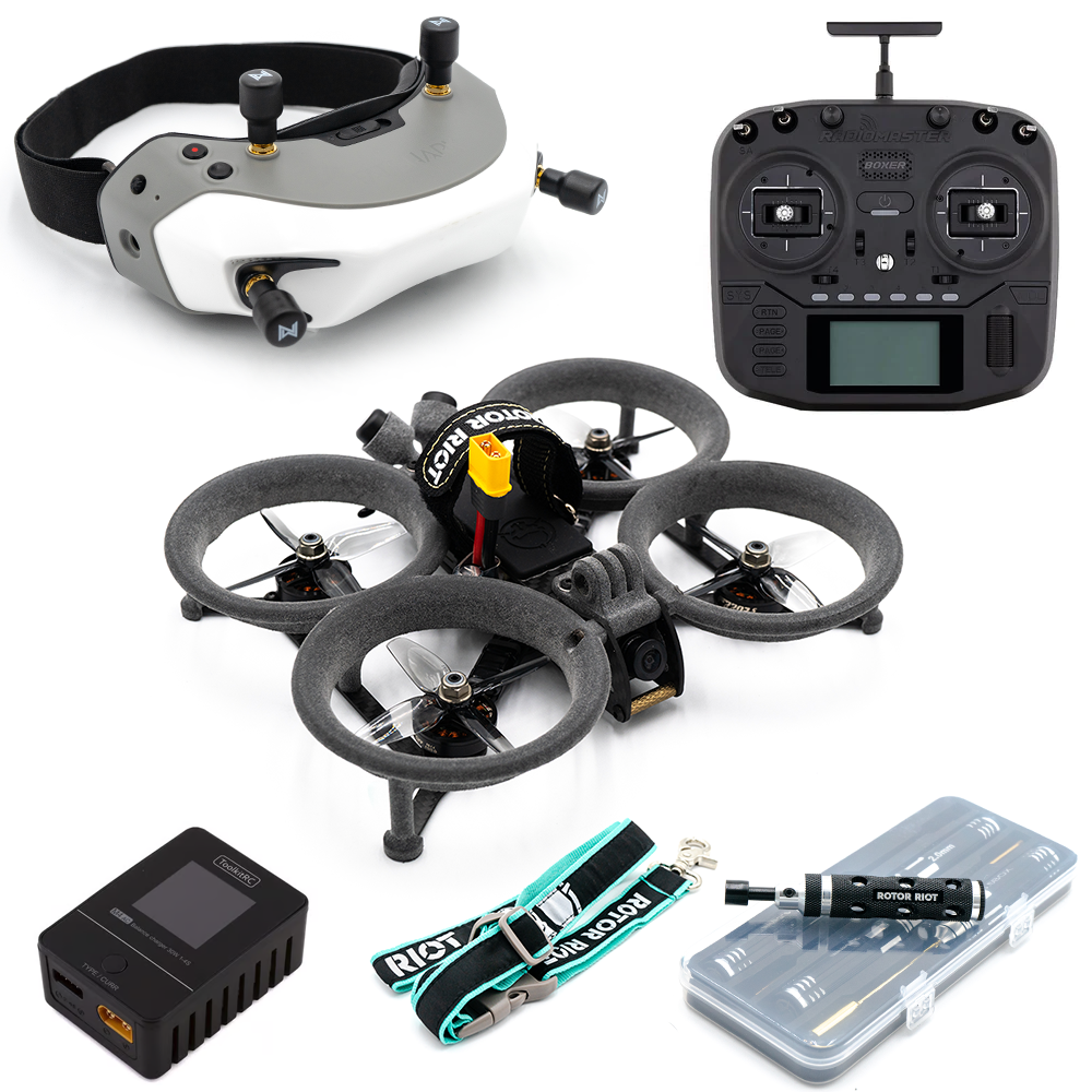 fatshark HD3 lipo3本、充電用コネクタ付 Dominator HD3 | Fat Shark
