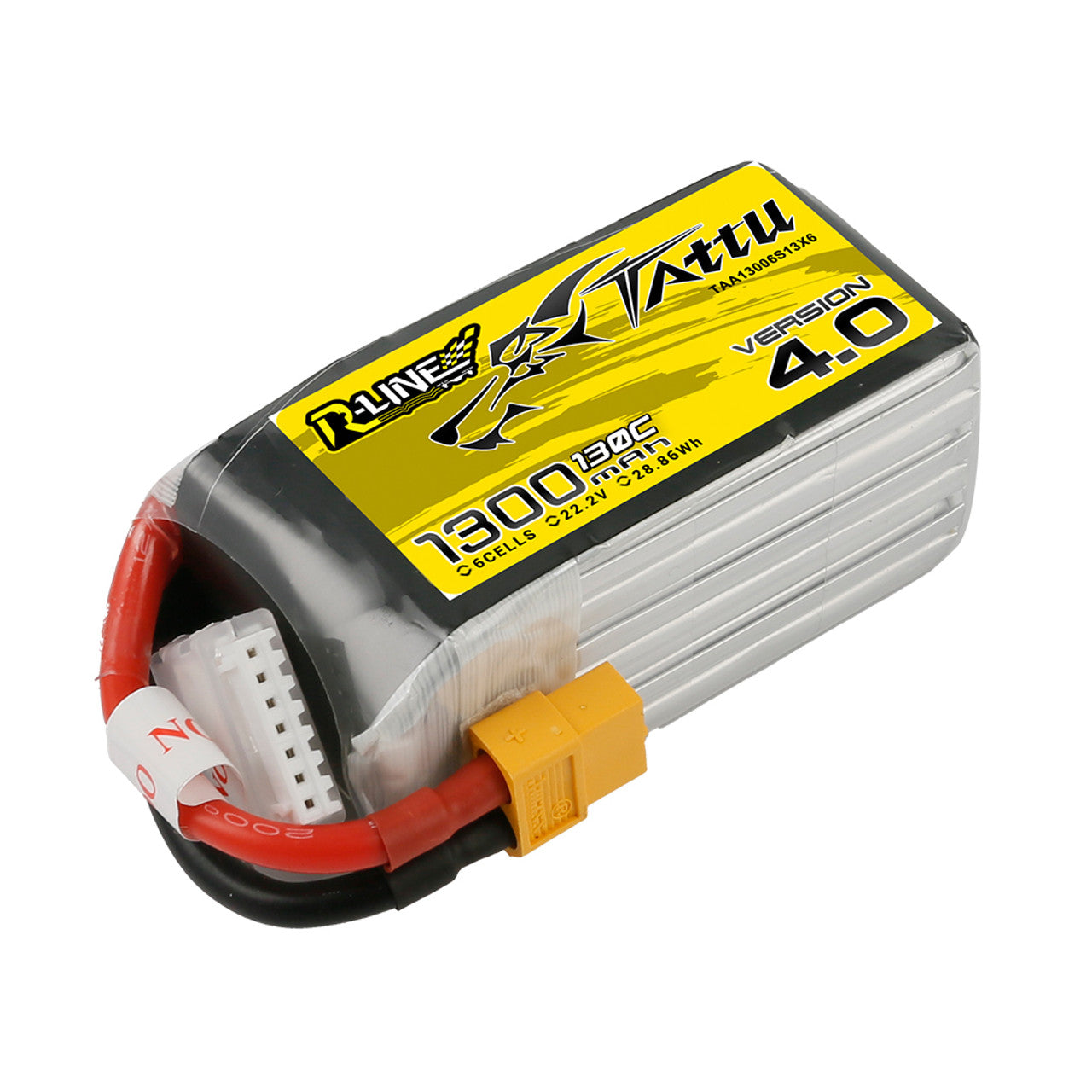 R-Line Version 4.0 6S 1300mAh 130C LiPo Battery with XT60