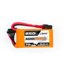 MiniStar 6S 850mAh 70C LiPo Battery with XT60 Connector