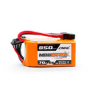 MiniStar 6S 850mAh 70C LiPo Battery with XT60 Connector