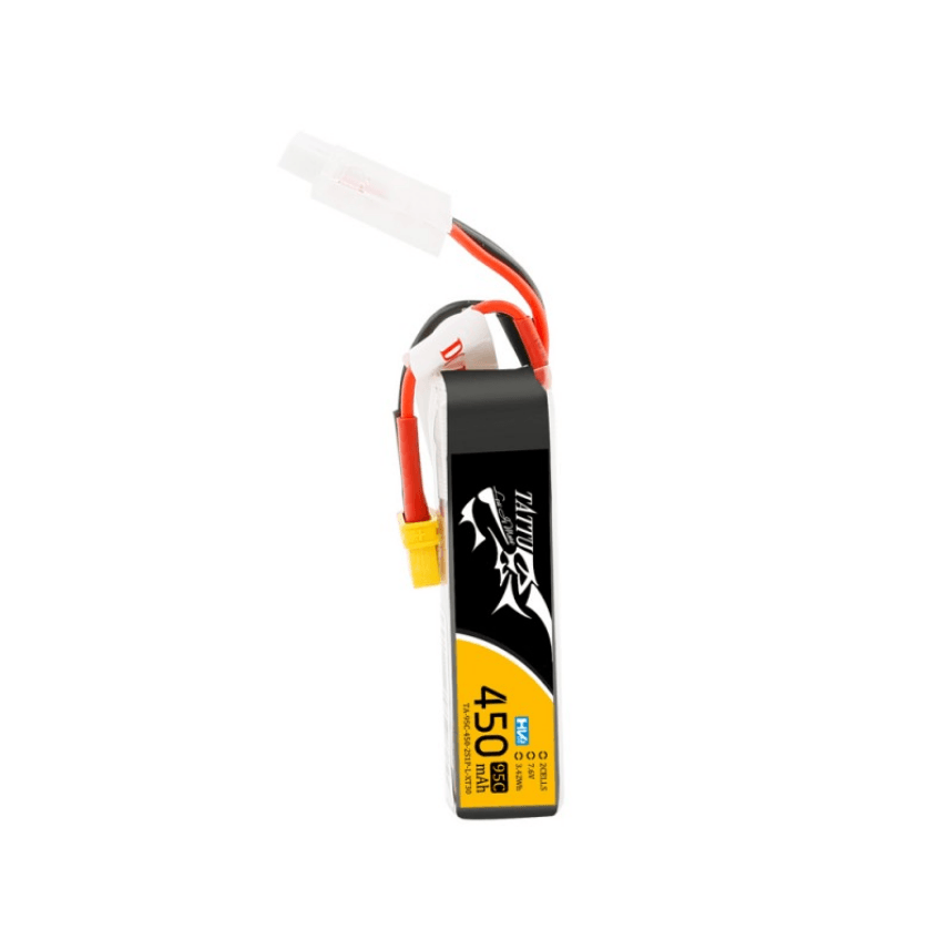 Tattu 2S 550mAh 95C XT30 – Batterie LiPo FPV Racing Pour Drone 100-180mm – Haute Performance