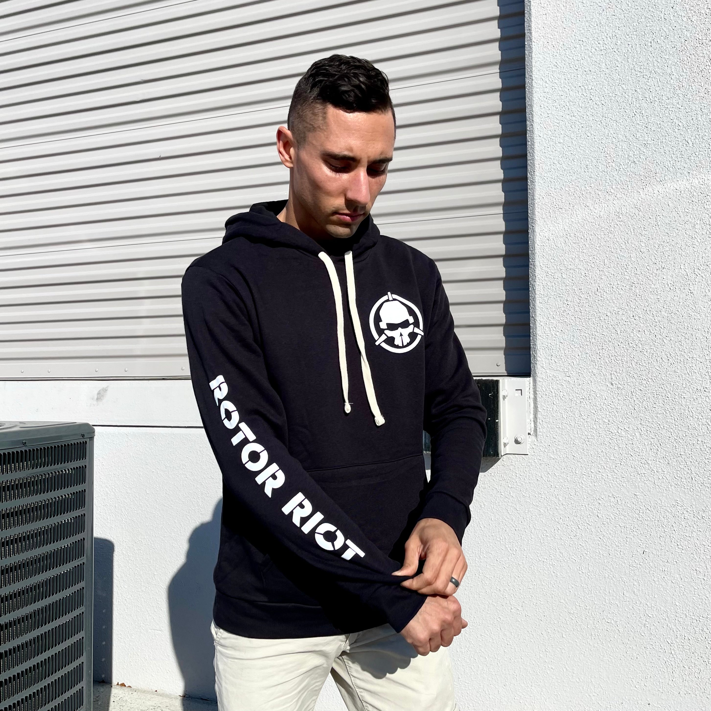 トップス RIOT SCARS death logo hoodie RIOT SCARS death logo hoodie