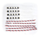 RGB LED strip addressable colors 4pcs/set+ cables
