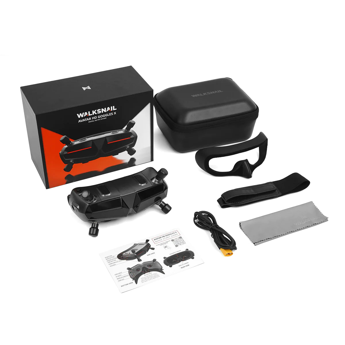 avatar x goggles Walksnail Avatar HD Goggles X with GM3 Goggles X with GM3