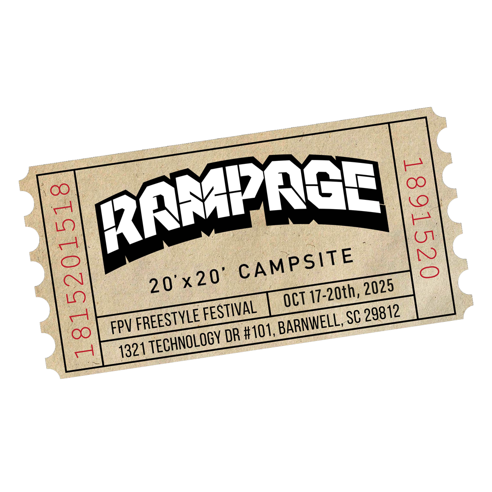 RAMPAGE - Tent Campsite 20' x 20'