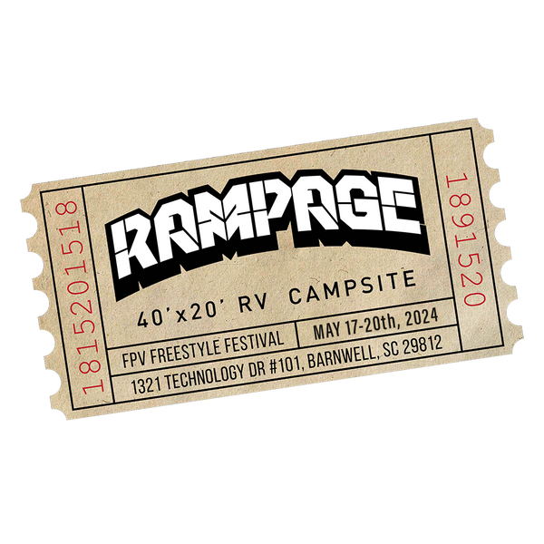 RAMPAGE - RV Campsite 40' x 20'