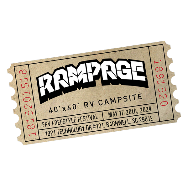 RAMPAGE - RV Campsite 40' x 40'