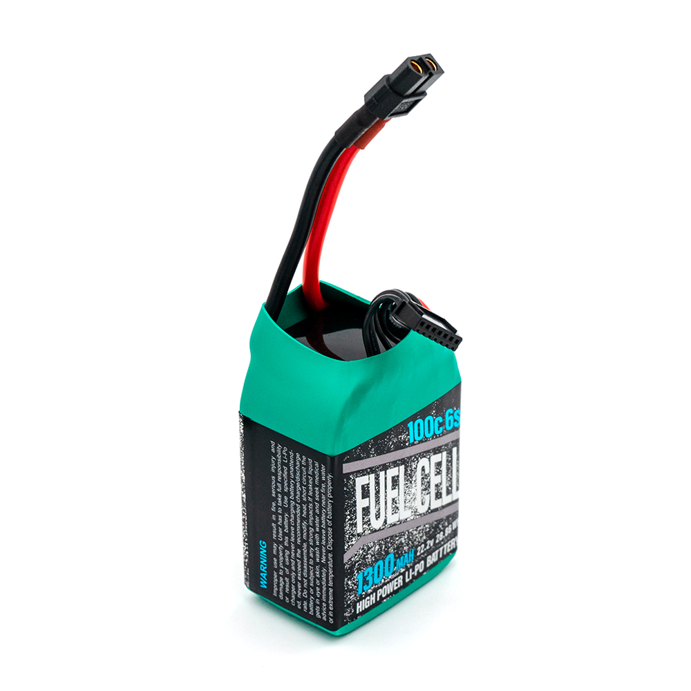 Rolo Rts General Battery Rotor Riot Fuel Cell - 6S 1300mAh 100C LiPo Battery with XT60 Connecto