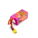 6S 1400mAh 160C LiPo Battery with XT60 Connector