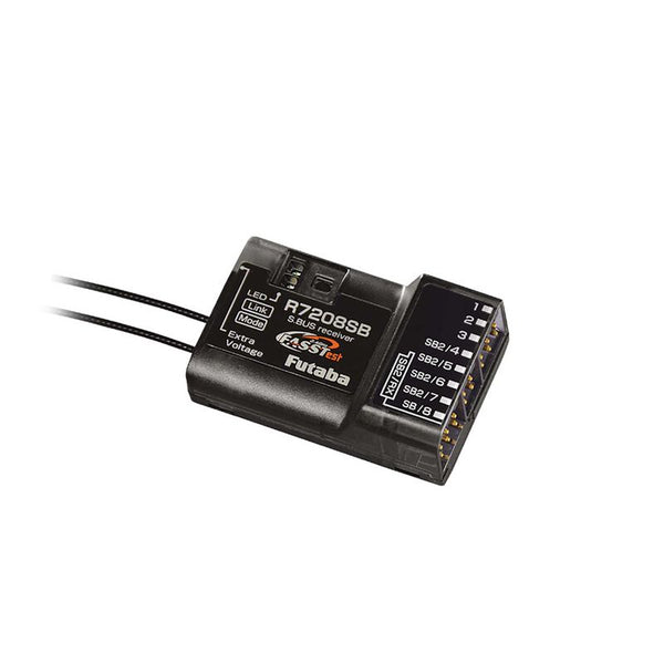 (PRE-ORDER) Futaba R7208SB – FASSTest Bi-Directional Communication System S.Bus/S.Bus2 Port and 8 Channels Receiver
