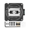 AG02 CNC Hall Gimbals Set - Black
