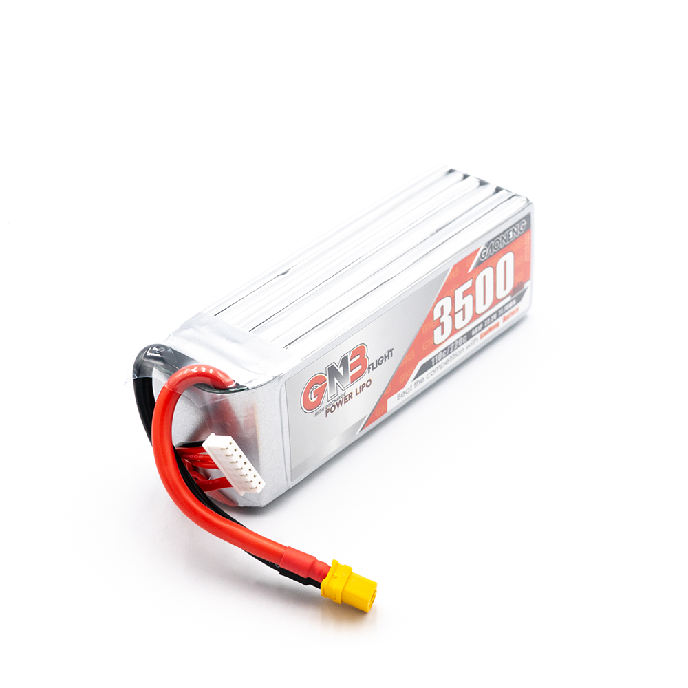 6S 3500mAh 110C LiPo Battery with XT60 Connector