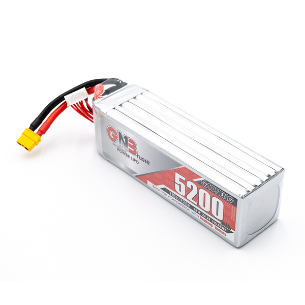 6S 5200mAh 110C LiPo Battery with XT60 Connector