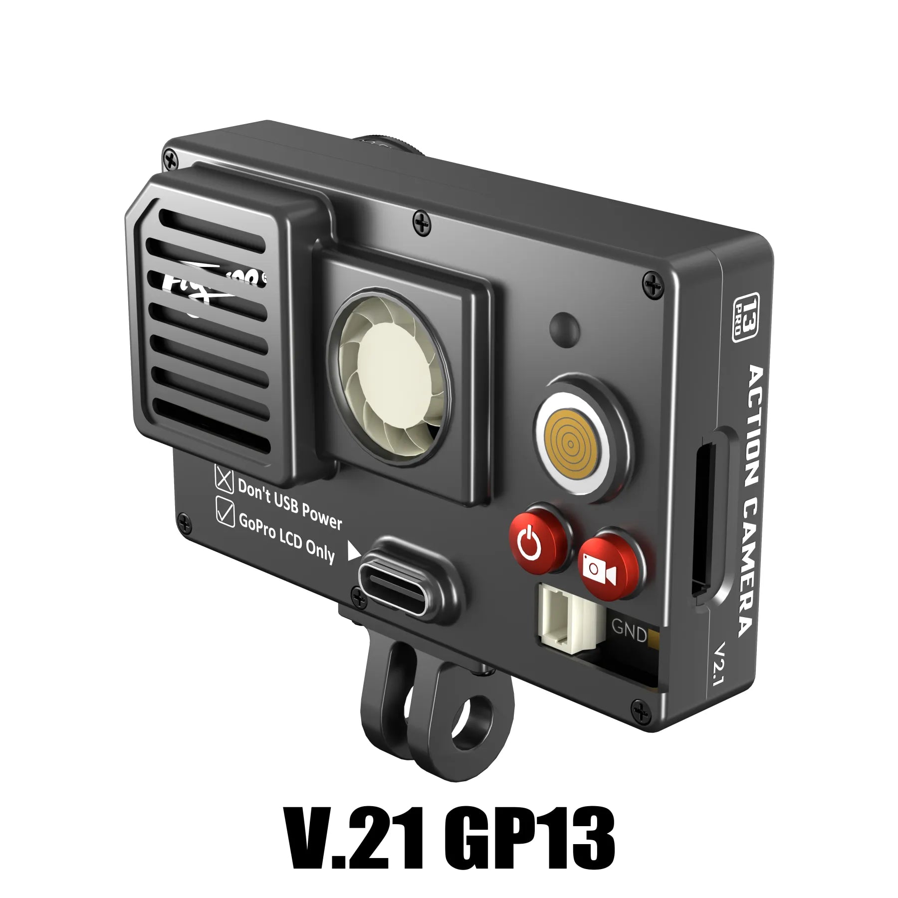 Naked Gopro 13 Pro Action Camera V2.1 – Rotor Riot Naked Gopro 13 Pro Action Camera V2.1 – Rotor Riot