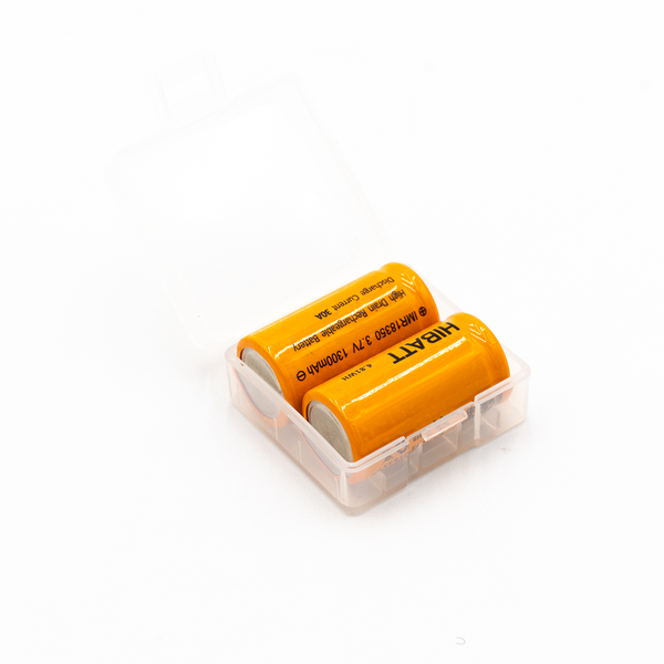 1300mAh 18350 Li-Ion Battery 2-Pack