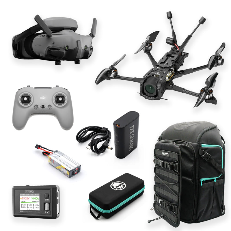 Flywoo Explorer LR 4 HD DJI 04 Long Range Drone Bundle