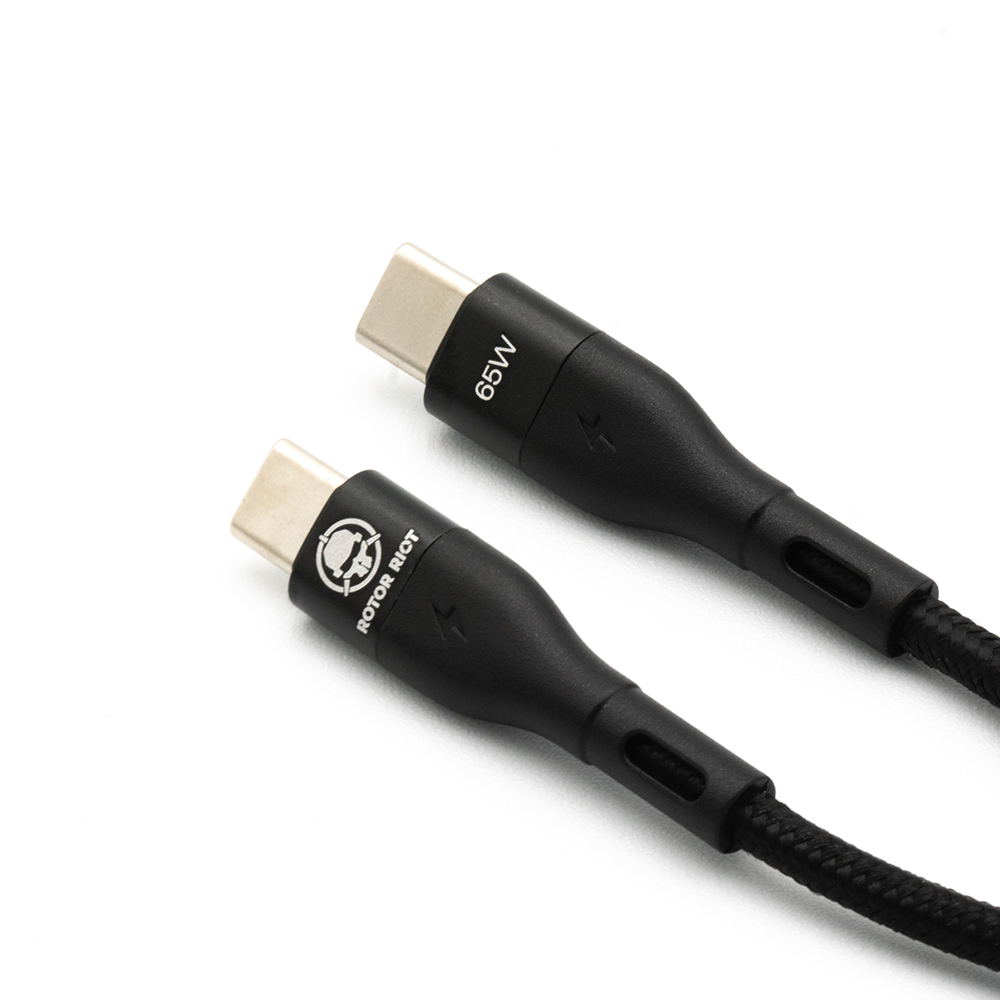 Plug Plot Riots Rotor Riot 1 Meter USB Type-C Cable - Choose Version