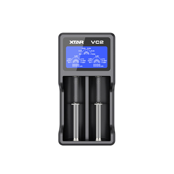 Xtar VC2 2 Slot Battery Charger for 18650
