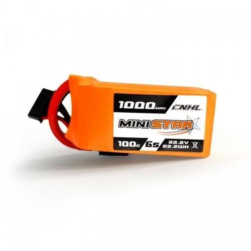 CNHL MINISTAR 1000MAH 22.2V 6S 100C LIPO BATTERY - RaceDayQuads