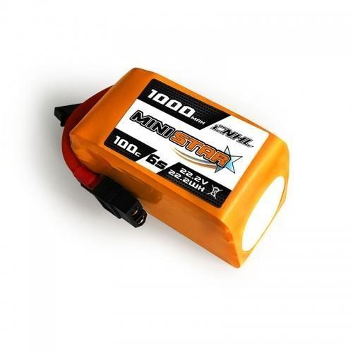 CNHL MINISTAR 1000MAH 22.2V 6S 100C LIPO BATTERY - RaceDayQuads