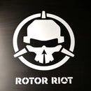 Rotor Riot Decal 9" Diameter