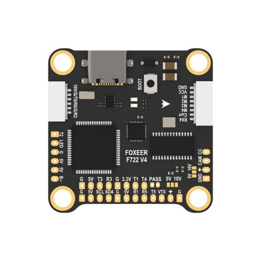 F722 V4 4-8S 30x30 Flight Controller with MPU6000 and Barometer