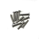 Button Head M3 Stainless Steel Screws 10 Pack - Choose Length